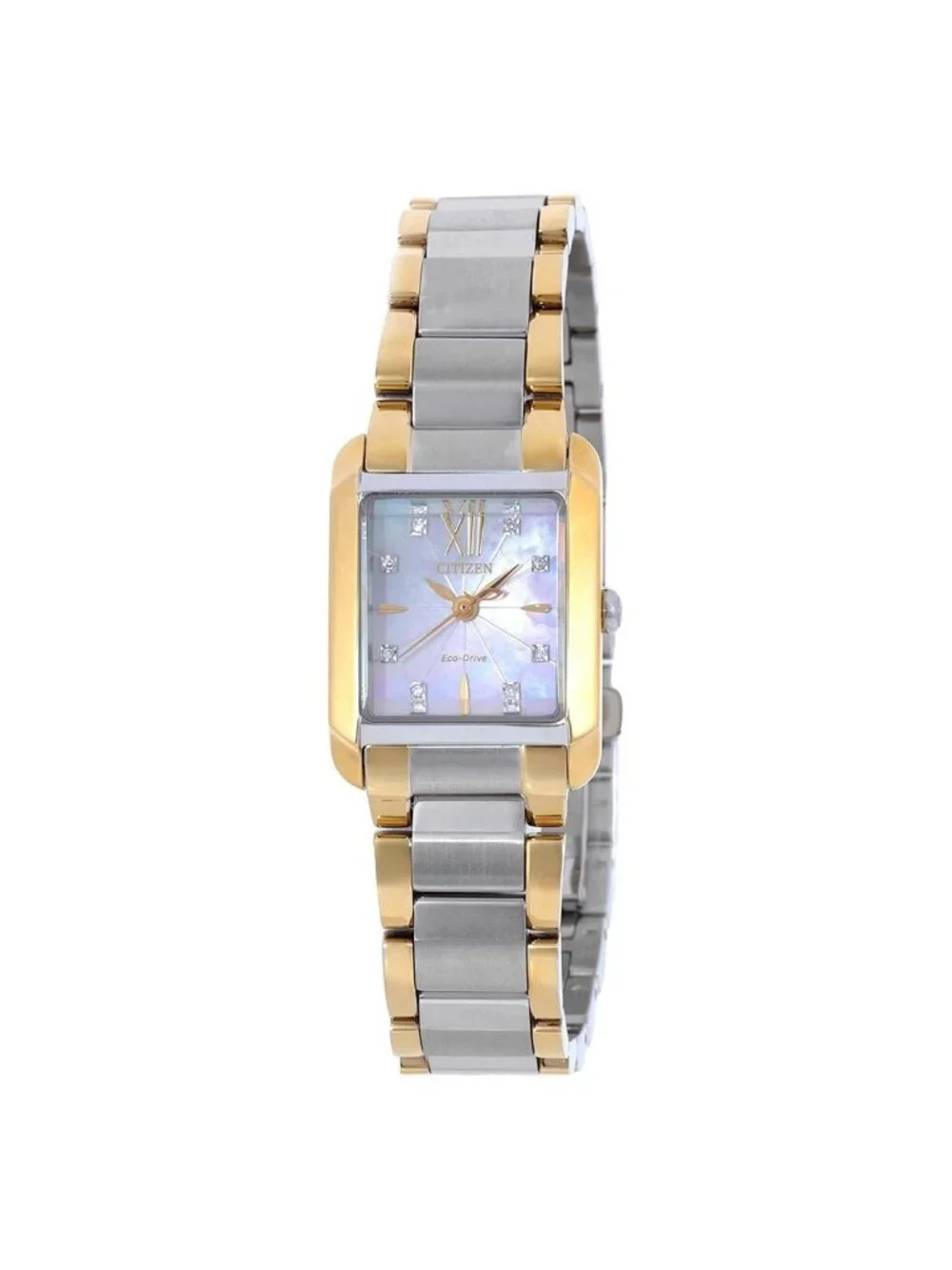 NWT Citizen L Bianca White Mother of Pearl Dial Ladies Watch